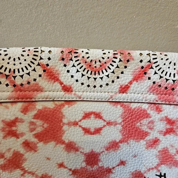 Desigual Tie Dye  Vegan Leather Bohemian Crossbody Mini Bag. - Picture 9 of 11